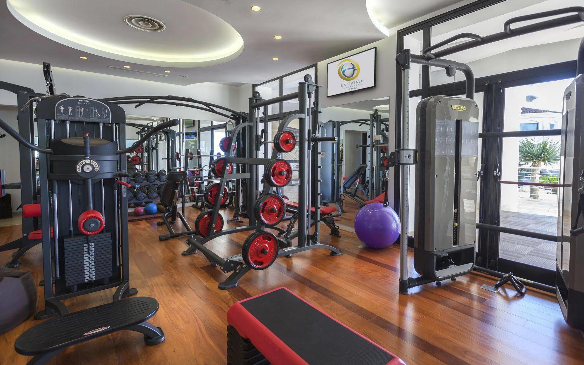 La Cigale Tabarka Hotel Exterior photo The gym at the hotel